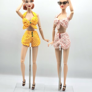 Handmade Vintage Bikinis for 11.5&quot;/12&quot; Fashion Dolls