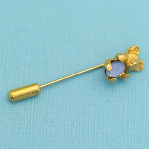 Vintage Gold Tone Koala Tip Stick Pin - E10