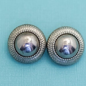 Vintage Edwardian Kreis Elegante Ohrclips - E9