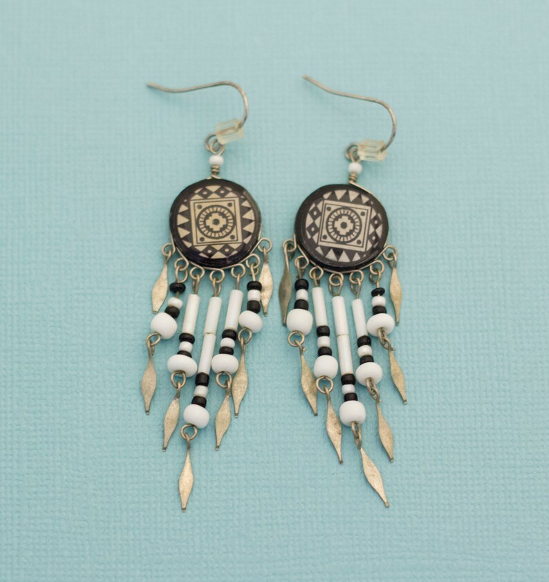 Vintage Dangle Earrings by Avon E1