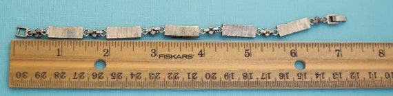 Vintage Edwardian Geometric Rectangular Faux Ston… - image 3