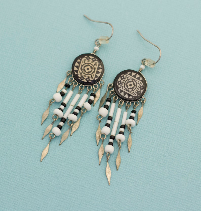 Vintage Dangle Earrings by Avon E1