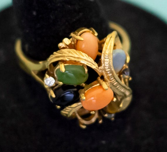 Bague minimaliste plaqué or et argent, élégante et épurée