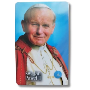 Karta z relikwią św. Jana Pawła II, edycja limitowana
