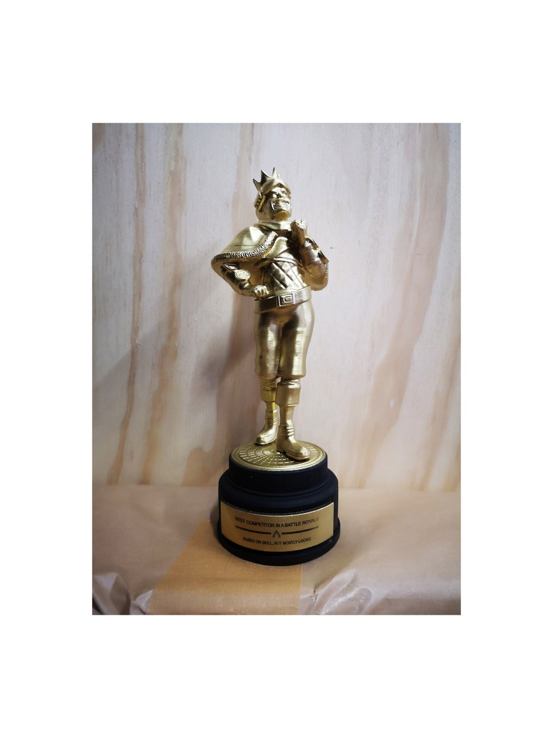 Accessories Costume Accessories Mirage Heirloom Apex Legends Replica Statue Trophy