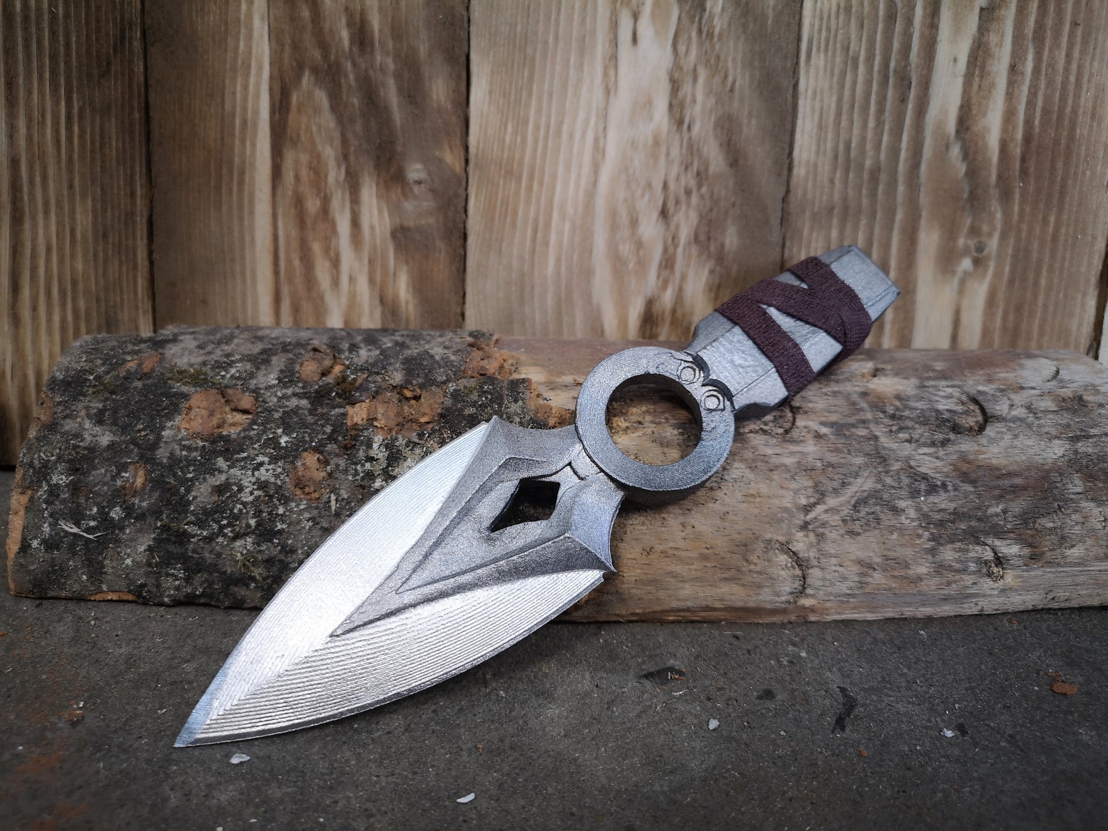 Valorant JETT Throwing Knife Made of Aluminum Light Metal Etsy