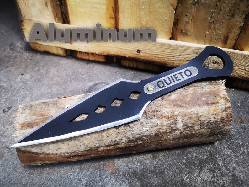 Aluminum Heirloom Knife Apex Legends Kunai Wraith Steel Etsy