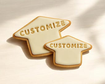 Customizable Graduation Cap Cookie Cutter | Party Decoration