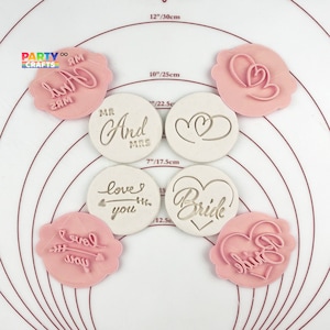 Bride Embosser Stamp| Bride Cookie Stamp | Wedding Gift Cookie Stamp | Bride Embosser | Bridal Shower Gifts