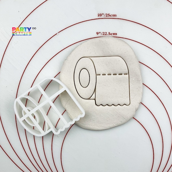 Toilet Paper Cookie Cutter Etsy