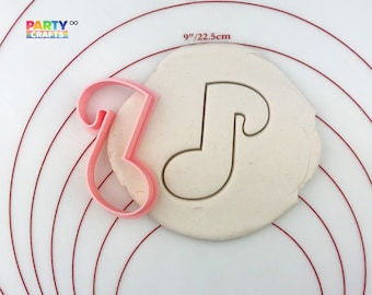 Music Note Cookie Cutter/Multi-Size | Music Birthday Party Decorations Cookie Cutter