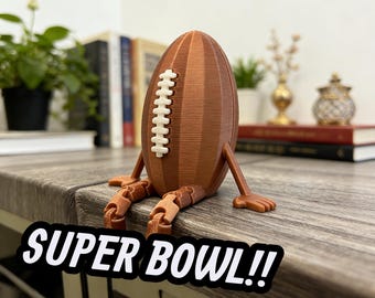 Football Desk Decor, Football Buddy, Funny Football Gift, Sports Desk Accessory