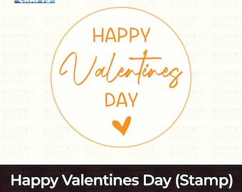 Happy Valentine's Day | Valentine's Day Embosser Stamp