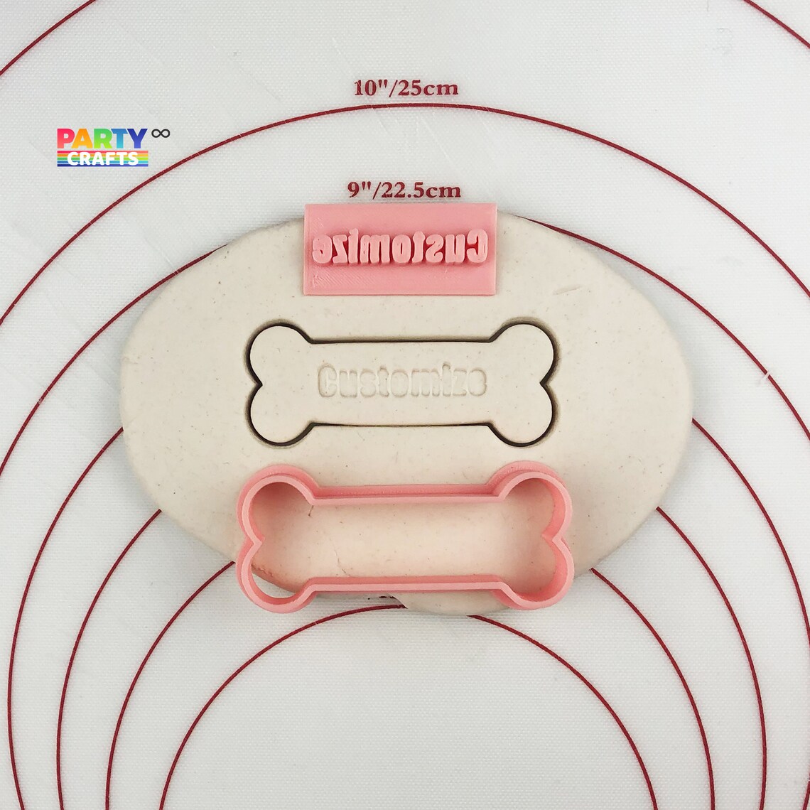 Personalized Dog Treat Cookie Cutter With Name Doggie Etsy