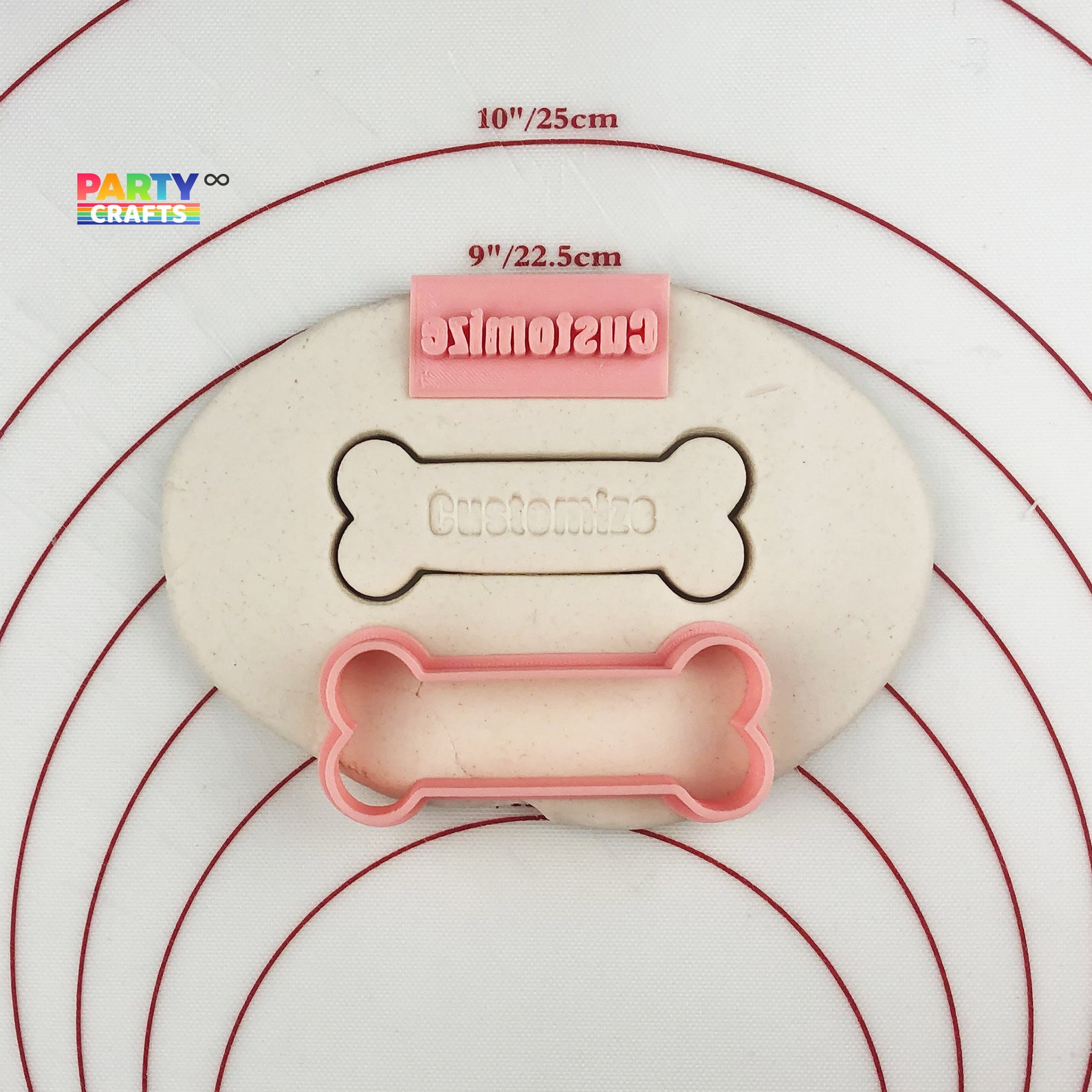 Personalized Dog Treat Cookie Cutter With Name Doggie Etsy