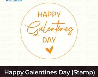 Happy Galentine's Day | Valentine's Day Embosser Stamp