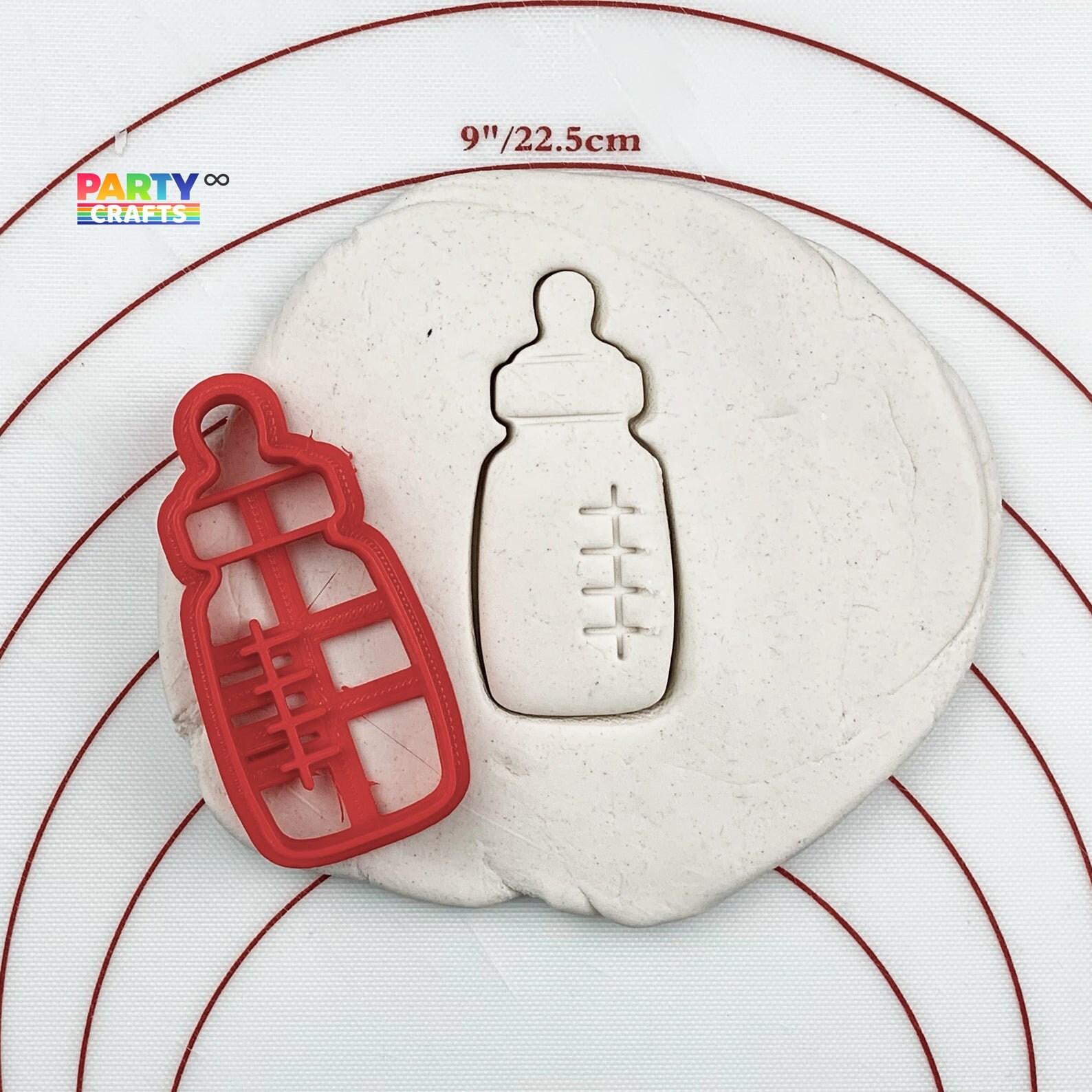 Baby Shower Cookie Cutter New Babies New Born Bottle Biscuit Etsy