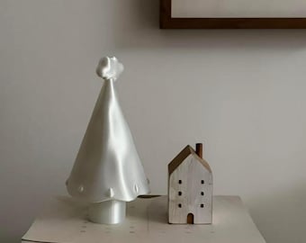 CLOUDFALL PINE | Modern Christmas Tree Decor | Minimalist Holiday Decoration | Winter Home Accent