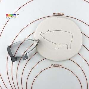 Ausstechform Schwein | Schweinchen förmige Kekse Leckerli diy |