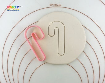 Candy Cane cookie cutter | Christmas cookies Cutter | Winter cookies Cutter | Winter party favors