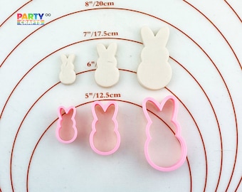 Bunny Cookie Cutter/Multi-Size | Easter Decorations Biscuit Cutter | Cookie Cutter cookie cutter | easter Candy Bunny Clay Cutters