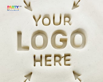 Custom Design Fondant stamp Embosser | Personalized Logo or Text Baking Stamp for Cookies & Branding