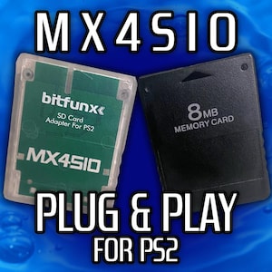 MX4SIO ADAPTER PS2 – PLUG & PLAY Custom Games – 128GB