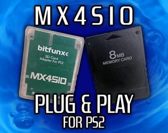 MX4SIO ADAPTER PS2 – PLUG & PLAY Custom Games – 128GB