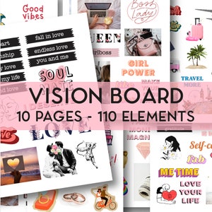 Vision Board Book LUXE – Lovet Planners