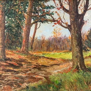 Otto J. Kurth 1893 - 1965 European artist, original oil on board, sign painting