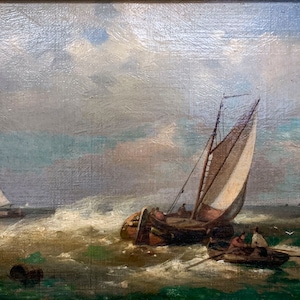 Jan Christianus Schotel 1787 - 1838 , original oil on canvas