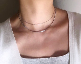 Thick and Thin Necklace - Etsy