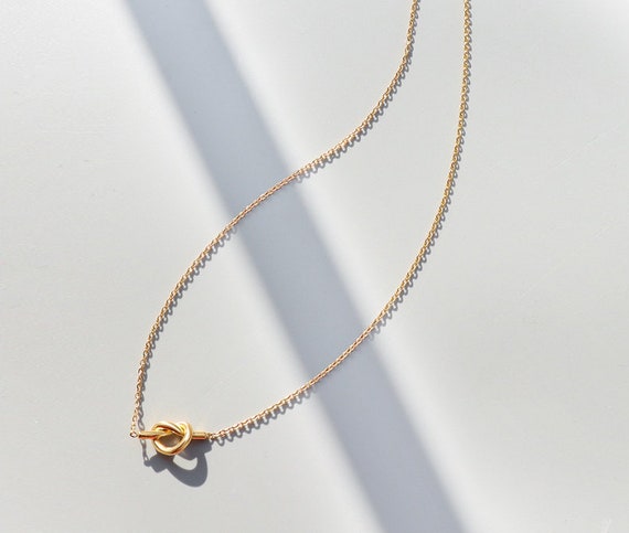 Diamond Infinity Love Heart Knot Pendant Necklace In 14k White Gold (1ctw)  | Fernbaugh's Jewelers