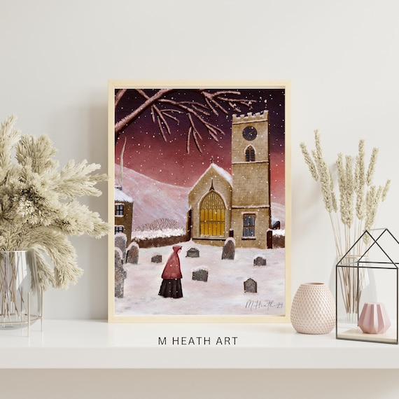 The Bronte sisters, Haworth art print, Emily Alice Charlotte, Wuthering heights, Jane Eyre, Bronte Parsonage Museum, Yorkshire Moors art