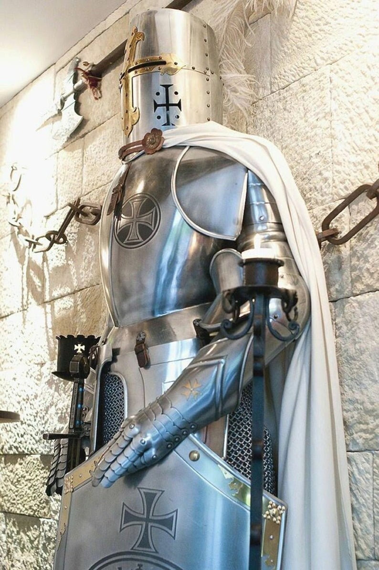Stainless Steel Medieval Knight Suit of Unique Armor Combat Etsy