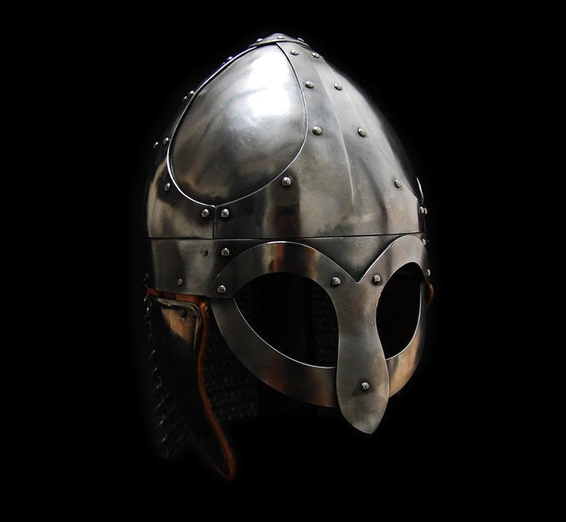 helmet Viking period helmet vendel helmet battle ready Medieval Crusader Templar Knight Helmet Holy Cross Steel Plated Templar Jerusalem