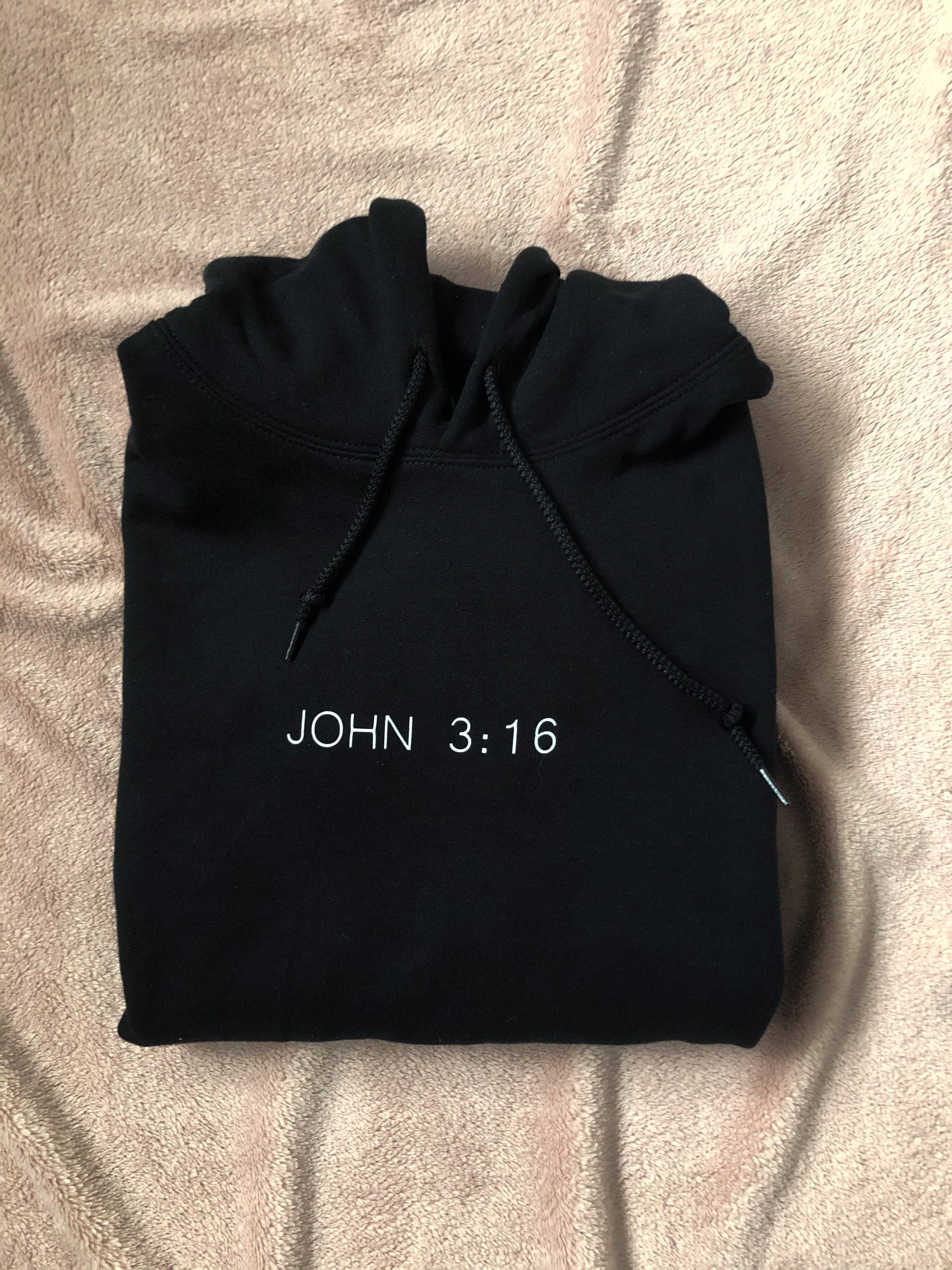 Personalized Hoodie Bible Verse of Your Choice Christian Etsy UK