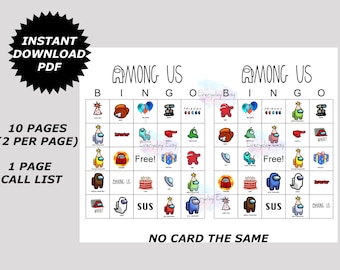 among us games etsy