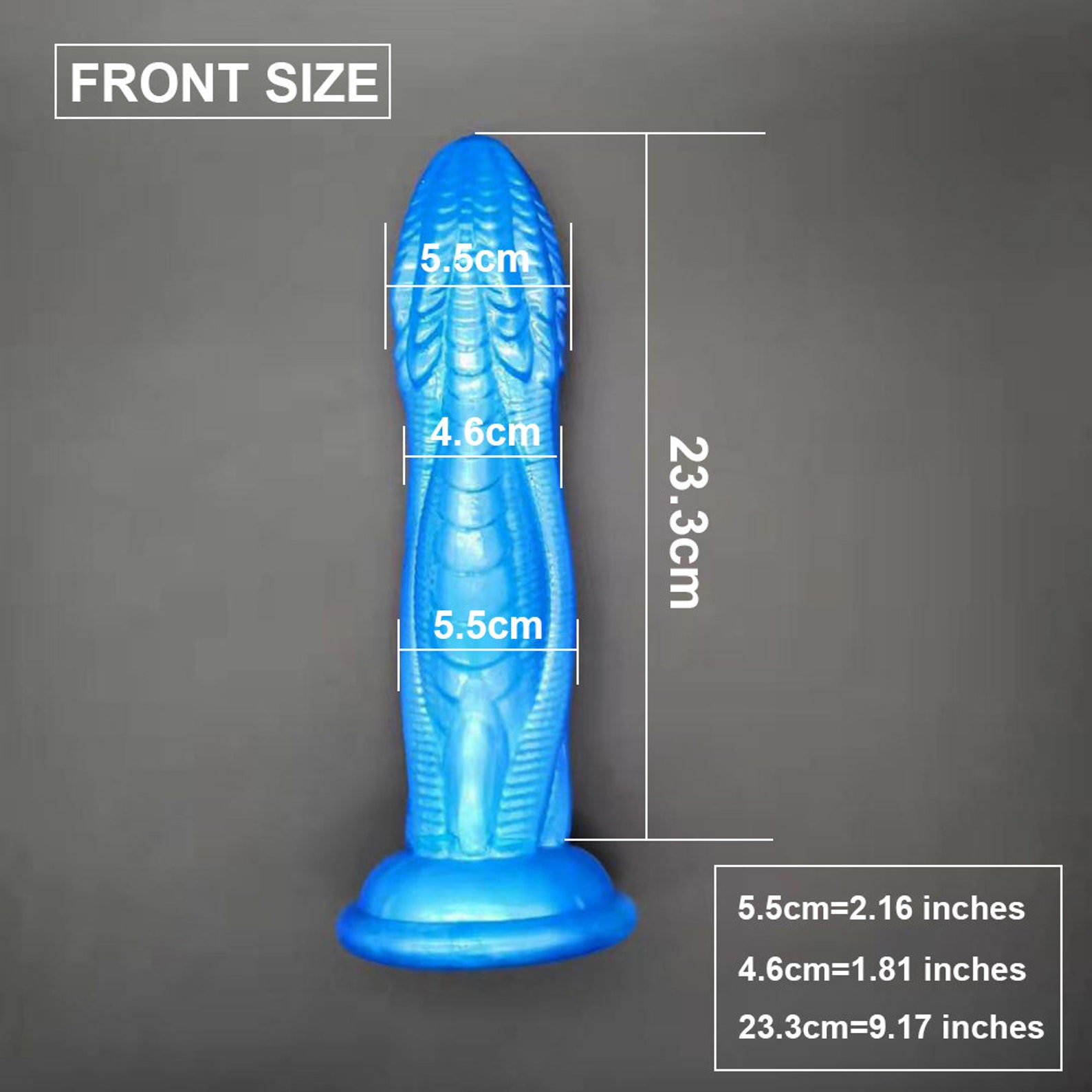 Godzilla Dragon Dildo Kiss Of Dragon Blue Penis Met