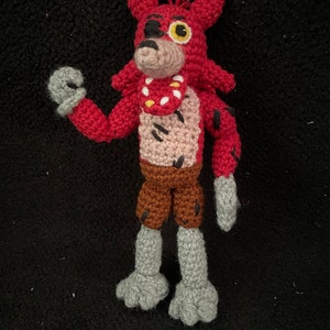 PDF CROCHET PATTERN Five Nights at Fredbear's Creepy Animatronic Bear Bird Bunny Fox Crochet Amigurumi. image 6