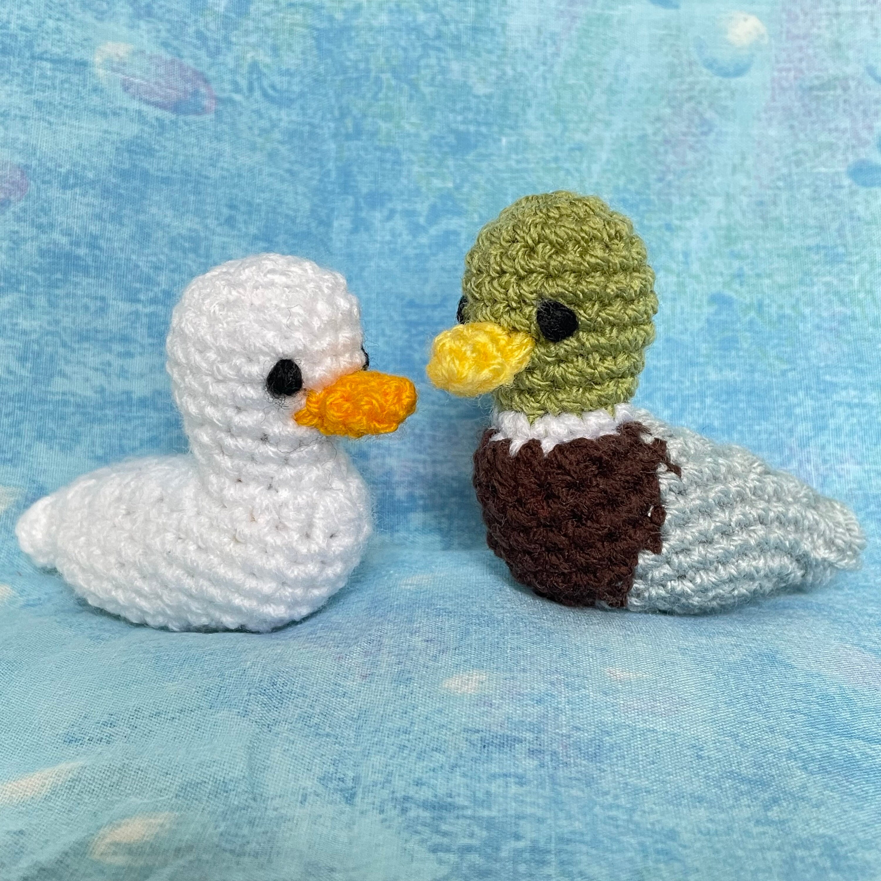 PDF CROCHET PATTERN Mallard Duck and Basic Duck Amigurumi Pattern ...