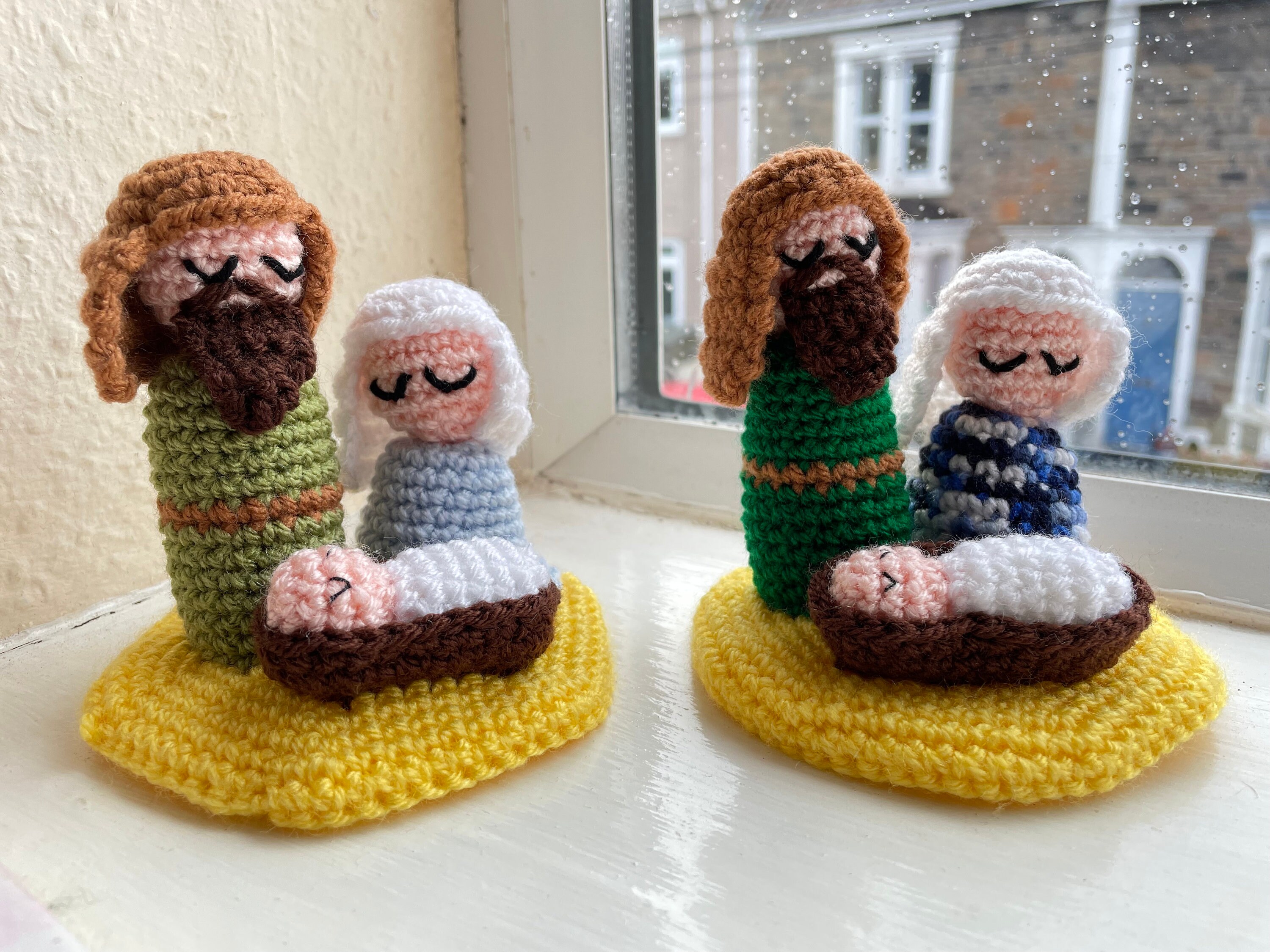 PDF CROCHET PATTERN Nativity Scene Christmas Mary Joseph Baby Etsy