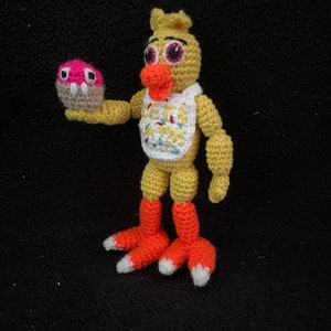 PDF CROCHET PATTERN Five Nights at Fredbear's Creepy Animatronic Bear Bird Bunny Fox Crochet Amigurumi. image 5