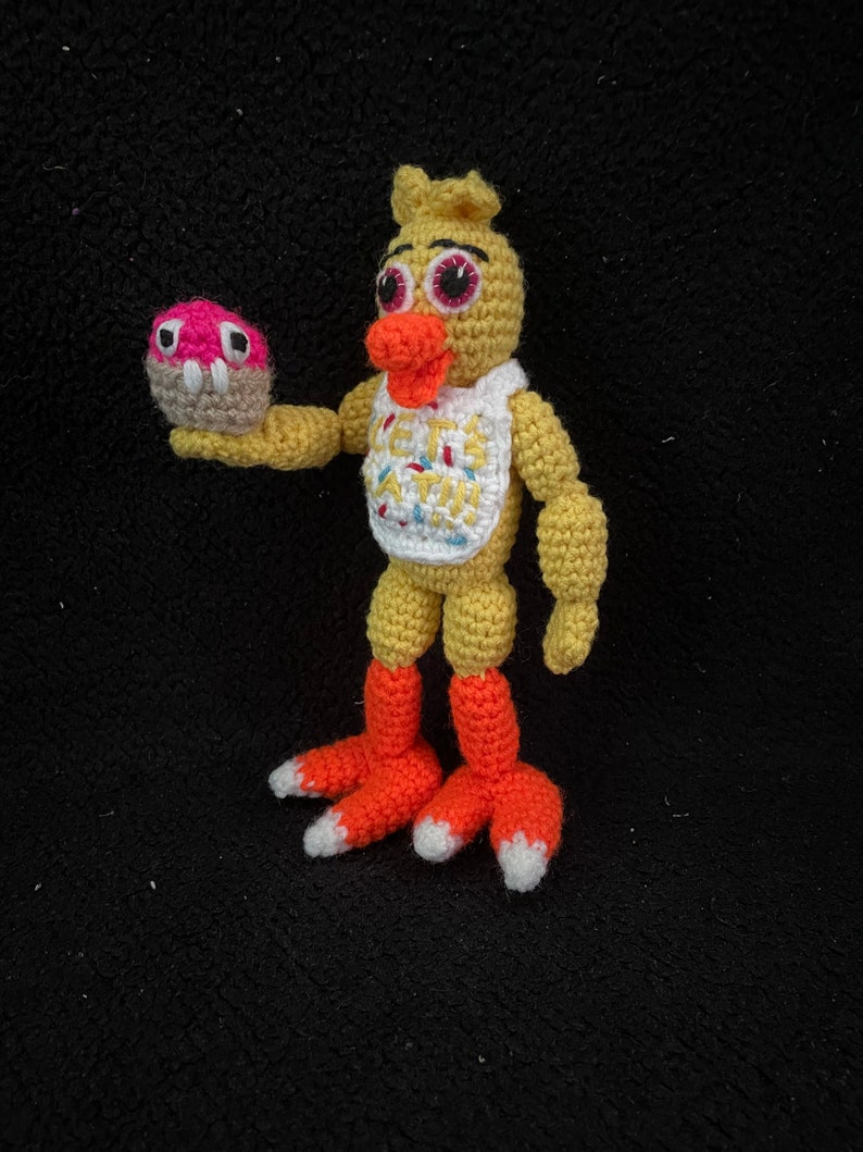 PDF CROCHET PATTERN Five Nights at Fredbear's Creepy Animatronic Bear Bird Bunny Fox Crochet Amigurumi. image 5