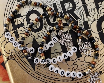 FOURTH WING Bracelet / Bookish / Iron Flame / Onyx Storm / Basgiath