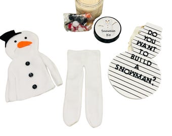 Elf Snowman Kit: Play Doh, Outfit & Letterboard