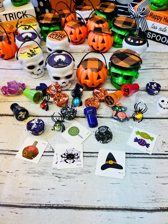 READY TO SHIP** Halloween Candy Containers: Trick or Treat Party