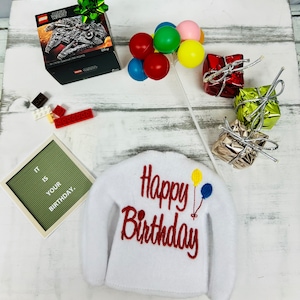 CLEARANCE-Elf Christmas Elf doll Daily Mischievous Elf kit - Birthday Celebration elf prop elf accessory elf activity elf clothes elf shirt