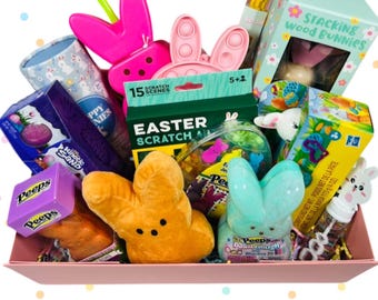 Easter Themed Surprise Gift Box: Character Toys, Fidgets & Activities | Easter Gift For Kids | Easter Bunny Gift Box | Kids Themed Gift Box