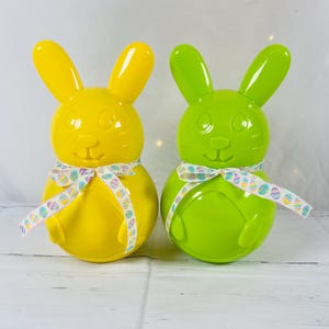 8&quot; prefilled Easter bunny container Easter Activities Easter Basket Filler Easter Bunny Gift Prefilled Easter Goodies Small Easter Container